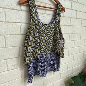 Amazing!!!!! Anthropologie Meadow Rue Layered Tank